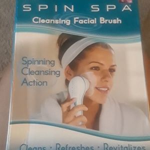 Spin spa facial brush